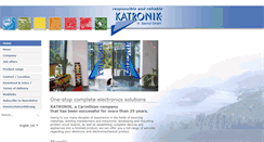 Desktop Screenshot of katronik.com